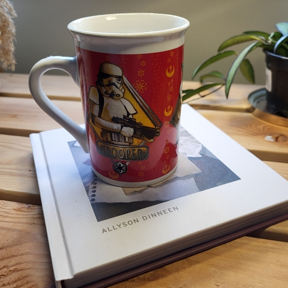 Lucas films Star Wars coffee/ tea mug Yoda, stormtrupper and darth vader. - Picture 2 of 7